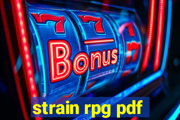 strain rpg pdf